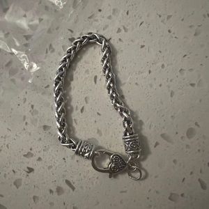 Silver bracelet